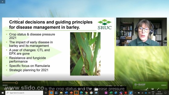 Webinar: Barley Disease Control